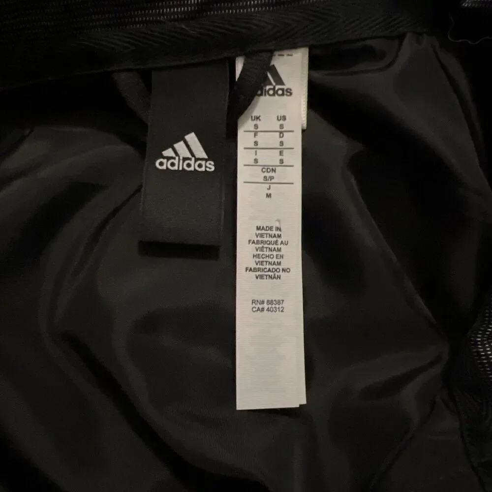 ADIDAS ESSENTIALS Men Size Small 3-Stripes Tricot Jacket‎ Lined